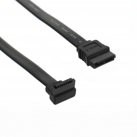 TEXTORM Câble SATA 3.0 (6Gbps) droit/coudé