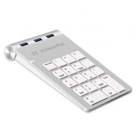 XTREMEMAC Aluminium Keypad 3 ports USB