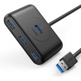 ADVANCE HUB en Desktop Type-USB3.1:  4 ports en USB3.1, câble 80cm inclus, idéal pour laptop, tablettes, desktop