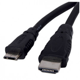 MCL Samar Câble HDMI haute vitesse 3D + Ethernet type A / C (mini) mâle  MCL 1m