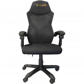 The G-Lab The G-Lab Siège Gaming - Confortable, durable et ergonomique, le K-Seat Rhodium ATOM est idéal pour une immersion totale. Dossier en maille respirante, inclinaison jusqu'à 120°, hauteur réglable, robustesse et garantie 2 ans. Assemblage f