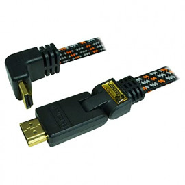 HEDEN Cable HDMI 1.4 haute définition 5.0 metres FULL HD 1080p 3D HDCP