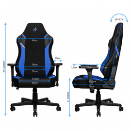 Nitro Concepts X1000 Gaming Fauteuil - Galactic Blue