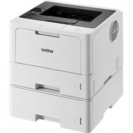 BROTHER Imprimante laser, noir et blanc, LAN, 48 pages/min, 2 bacs de pa