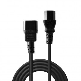 Lindy 1m IEC C14 an IEC C13 Mains Cable