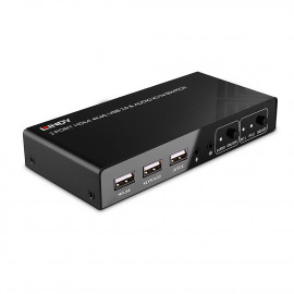 Lindy 2 Port HDMI 4K60 USB 2.0 & Audio KVM Switch