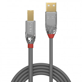 Lindy 2m USB 2.0 Type A/B Cable Cromo Line 480Mbit/s