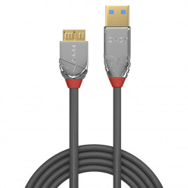 Lindy 3m USB 3.0 Type A/Micro-B Cable Cromo Line 5 Gbit/s