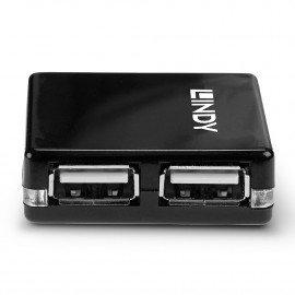 Lindy Hub USB 2.0  - 2 ports (Noir)
