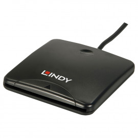 Lindy Lecteur de Cartes externe USB 2.0  (Noir)