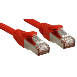 Lindy S/FTP Cat.6 Cable Red 5m LSOH incl. Testprotocol
