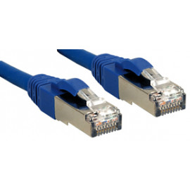 Lindy S/FTP Cat.6 Cable Blue 7.5 LSOH incl. Testprotocol