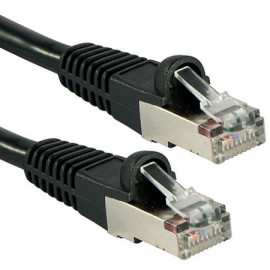 Lindy Cat.6A S/FTP LSOH Black 15m Patch Cable