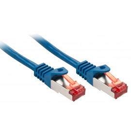 Lindy Basic Cat.6 S/FTP Cable Blue 0.3m Patch Cable