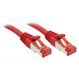 Lindy Cat.6 S/FTP Cable Red 7.5m Colour Code TIA/EIA-568-B
