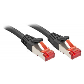 Lindy Cat.6 S/FTP Cable Black 7.5m Patch Cable