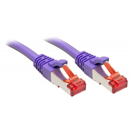 Lindy Cat.6 S/FTP Cable Purple 2m Patch Cable