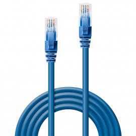 Lindy Cat.6 UTP Cable Blue 0.3m