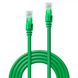 Lindy Cat.6 UTP Cable Green 0.5m