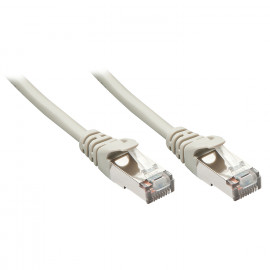 Lindy 1m Cat.5e F/UTP Patch Cable Grey 10/100/1000Base-T Gigabit compatible shielded