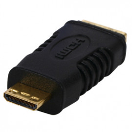 GENERIQUE Adaptateur HDMI femelle / mini HDMI mâle (plaqué or)