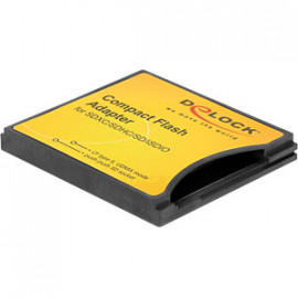 DeLock Lecteur de carte, interne, adaptateur, Compact Flash, SD/SDHC/SD