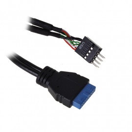 GENERIQUE Adaptateur interne USB 3.0 femelle / USB 2.0 mâle