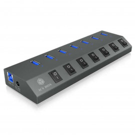 ICY BOX Concentrateur Hub 7 ports USB 3.0