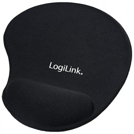 LOGILINK Tapis de souris avec repose poignet en gel Logilink (Noir)