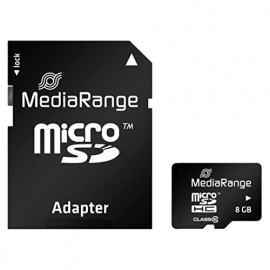 MediaRange MicroSDHC 8 Go
