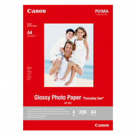 CANON GP-501 Glossy - Papier Photo Glacé "usage quotidien" A4 200 g (20 feuilles)