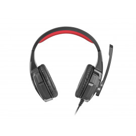 MARS GAMING Casque Micro Gamer  MH020 (Noir/Rouge)