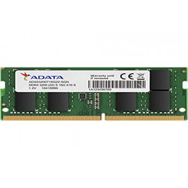 ADATA Barrette mémoire 16Go SODIMM DDR4  Premier PC4-25600 (3200 Mhz) (Vert)