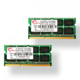 GSKILL SODIMM 8 Go (Kit 2x 4 Go) DDR3-SDRAM PC3-8500 