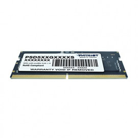 PATRIOT Barrette mémoire SODIMM DDR5 8Go  Signature Line PC5-44800 (5600 MHz) (Noir)