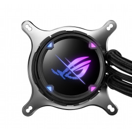 ASUS ROG Strix LC II 240 ARGB all-in-one liquid CPU cooler with Aura Sync