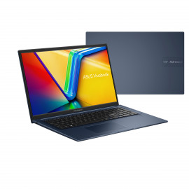 ASUS X1704ZA-AU250W Intel Core i5-1235U 17.3p 16Go 512Go PCIE G4 SSD Intel Iris Xe Graphics W11H Wired Bag + Mouse 2Years BLUE Intel Core i5  -  17  SSD  500