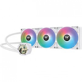 THERMALTAKE Kit Watercooling AIO  TH V2 Ultra EX Sync RGB - 420mm (Blanc)