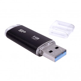 SILICON POWER Memory USB Blaze B02 8Go USB 3.0 Black