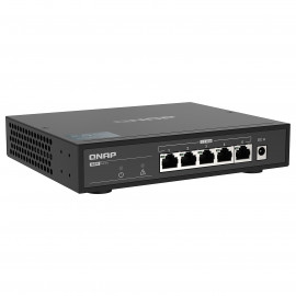 QNAP QSW-1105-5T Broadcom 5ports SW  QSW-1105-5T 5 port 2.5Gbps auto negotiation 2.5G/1G/100M unmanaged switch