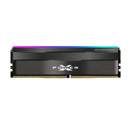 SILICON POWER Barrette mémoire 16Go DIMM DDR4 XPower Zenith RGB PC4-25600 (3200 Mhz) (Noir)