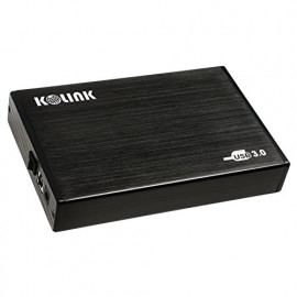 Kolink Boitier externe  HDSU3U3 USB 3.0 - 3"1/2 S-ATA Alu