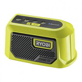 Ryobi RBTM18-0 ONE+ Mini haut-parleur sans fil Bluetooth 18 V