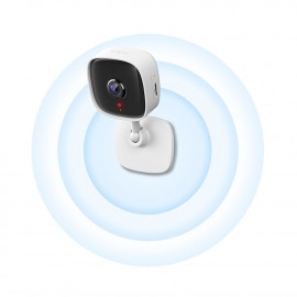 TPLINK Home Security Wi-Fi CameraSPEC: 3MP (2304x1296), 2.4 GHzFEATURE: Motion Detection and Notifications, Sound and Light Alarm, Remote Control, Two-Way Audio, Voice Control (Works with Google Assistant and Alexa), Local Storage through microSD Card (Up