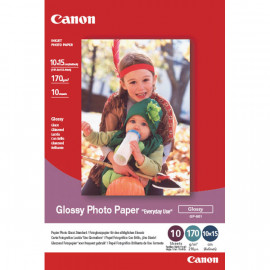 CANON GP-501 10x15 - GP-501 - Papier Photo Glacé "usage économique" 10x15 (100 feuilles), 170 g