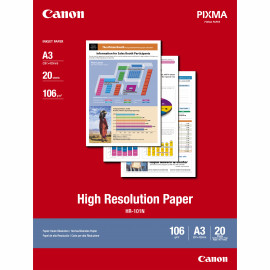 CANON HR-101 high resolution  papier inkjet A3 20 feuilles