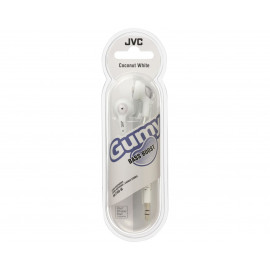JVC Ecouteurs intra-auriculaires JVC Gumy HA-F160 (Blanc)