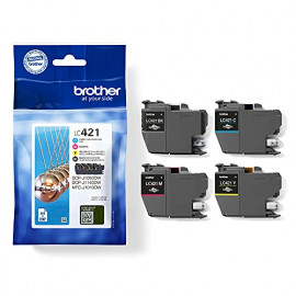 BROTHER 200-page 4pack ink cartridge  4-pack of Black Cyan Magenta and Yellow 200-page standard capacity ink cartridges for DCP-J1050DW MFC-J1010DW and DCP-J11