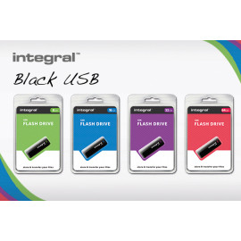 INTEGRAL Cle USB 2.0 32Go Noir