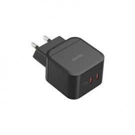 Qdos PowerCube 45W double USB-C Noir